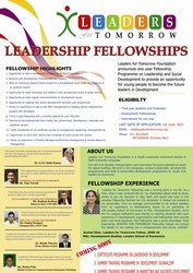 LEADERS FOR TOMORROW FELLOWSHIP 2011