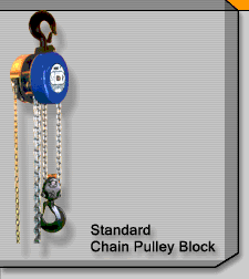 Mach Mill Engineers;  Distributors of INDEF Chain Pulley Blocks