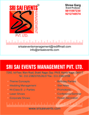 Sri Sai Events Management(P) Ltd. (09811097230)