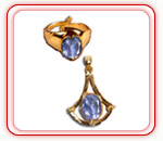 Neelam Gemstone, Blue Sapphire Pendants, Saturn's Stone @09350487721