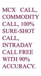 Intradat Mcx Commodity Trading Tips Free Trial