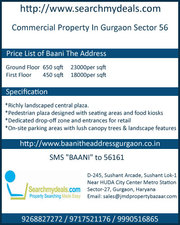 commercial Property in Gurgaon Baani The Address Sector 56 Gurgaon 