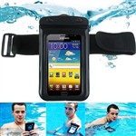 waterproof cover with armband neck strap