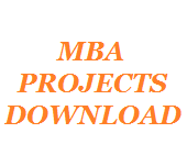 MBA Project Download Sites,  HR project report download