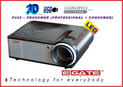 EGATE P442 3000 LUMENS HD LCD LED 3D PROJECTOR + SPEAKER + HDMI