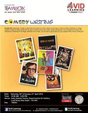 Comedy Writing Workshop with Anuvab Pal