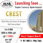DLF Crest Gurgaon Park Place II +91 9811 196 765 Sector 54 Golf Course