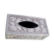 Royal Tissue Box Holder in Silver Color at Best Price
