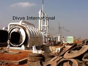 Pyrolysis Plant,  Waste Tyre Recycling Plant.