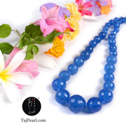 Blue Onyx Necklace from TajPearl.com Free Shipping