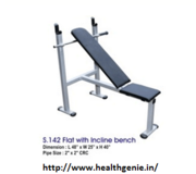 Buy Online and Get 25 % off on Shine Flat with Incline Bench.