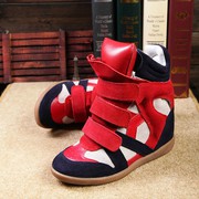 Isabel Marant Genuine Leather Sneakers For Women Boots Bekke