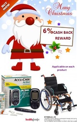 Christmas Mania: Enjoy 6% Cash Back Coupon On Diabetes Care Products