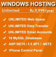 Windows Hosting services @ Best Prices