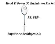 Get Huge Disscount On  Badminton Racket.