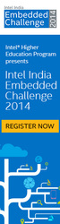 Intel India Challenge 2014 - an embedded design contest for students