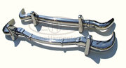 Mercedes 190SL W121 stainless steel bumpers,  W 121 190 SL,  brand new