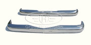 Mercedes W110 Fintail stainless steel bumpers,  W 110,  190 c Dc 200 D