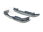 Mercedes Benz Fintail W111 coupe convertible bumpers,  stainless steel