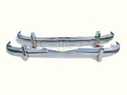 Mercedes Benz Ponton W120 stainless steel bumpers,  early 1953-1959