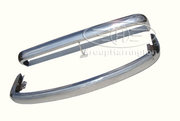 VW Bay Window Bus early type stainless steel bumpers,  1968-1972