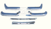 Volvo P1800 Jensen Cow Horn bumpers,  P 1800,  stainless steel