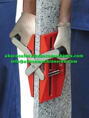 MARBLE GRANITE STONE SLAB HAND CARRY CLAMPS LIFTER TOOL - ABACO -