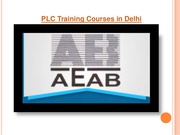 Join Plc and Scada Automation Training Center Delhi,  Noida @ AEAB