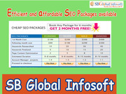 Affrtable Seo packages, Call @ 9971716221 , SB Global infosoft