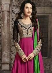 Karishma Kapoor Beautiful Long Sleeve Anarkali Suit Just only on 1999