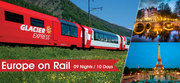 Rail Europe Tour Packages 2015 from Delhi India