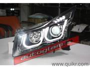 Cruze BMW Style Headlights with Xenon HID,  High & Low Beam