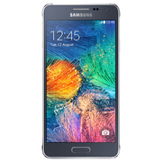  Samsung Galaxy Alpha Black (Silver-67044)