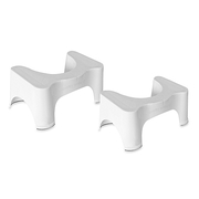 Durable plastic stool for toilet squat