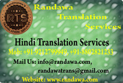 Certified Hindi Translation for legal departments in Noida Delhi