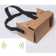 VR gear google cardboard Virtual Reality Glasses with NFC Tag Head Mou