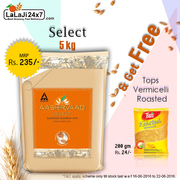 Buy 5kg Aashirvaad (ATTA) & Get Tops Vermicelli Roasted 200gm FREE