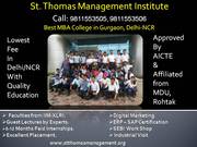 St. Thomas Management Institute,  Gurgaon