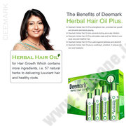 Buy Deemark Herbal & Ayurvedic Hair Oil For Remove Hair loss