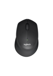 Logitech M331 Silent Plus Wireless Connection Technology Mouse Black -