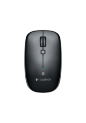 Logitech Bluetooth Optical Mouse M557 Customizable Button One Touch
