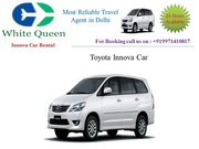 Toyota Innova car Rental service for outstation Tour Packages