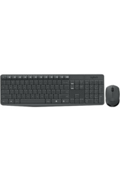 fashionothon -Logitech MK235 Wireless Keyboard and Mouse Combo Grey