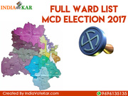 FULL WARD LIST MCD ELECTION 2017 