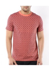 Aberdeen Mens Coral And Navy Tog t shirt