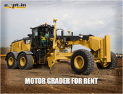 Motor Grader for Rent in India Eqpt.in
