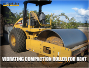 Vibrating Compaction Roller Rental Service Provider in India