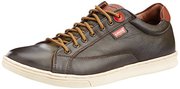 Levis Men's Tulare King Mood Brown Leather casual shoes