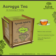 Kairali’s Aarogya Herbal Tea with vitamins and anti-oxidants