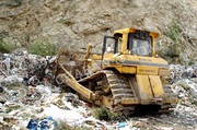 SD7NHW bulldozer For Solid Waste